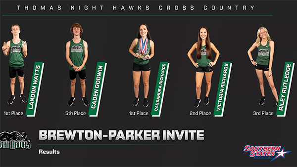 Night Hawks Shine at Brewton-Parker Invite