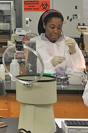 Shakeena Jenkins TU MLS graduate