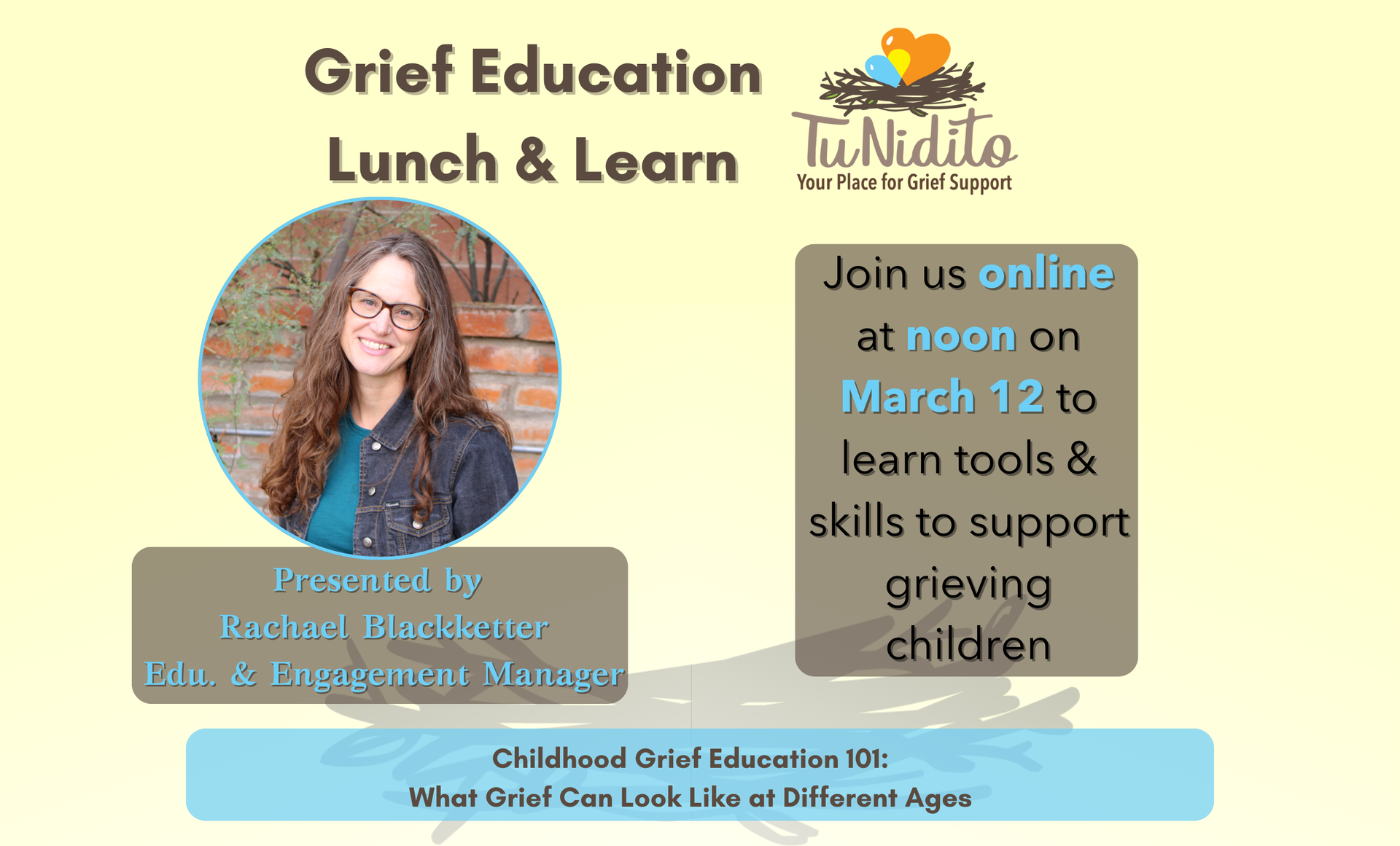 Lunch and Learn Lunch and Learn