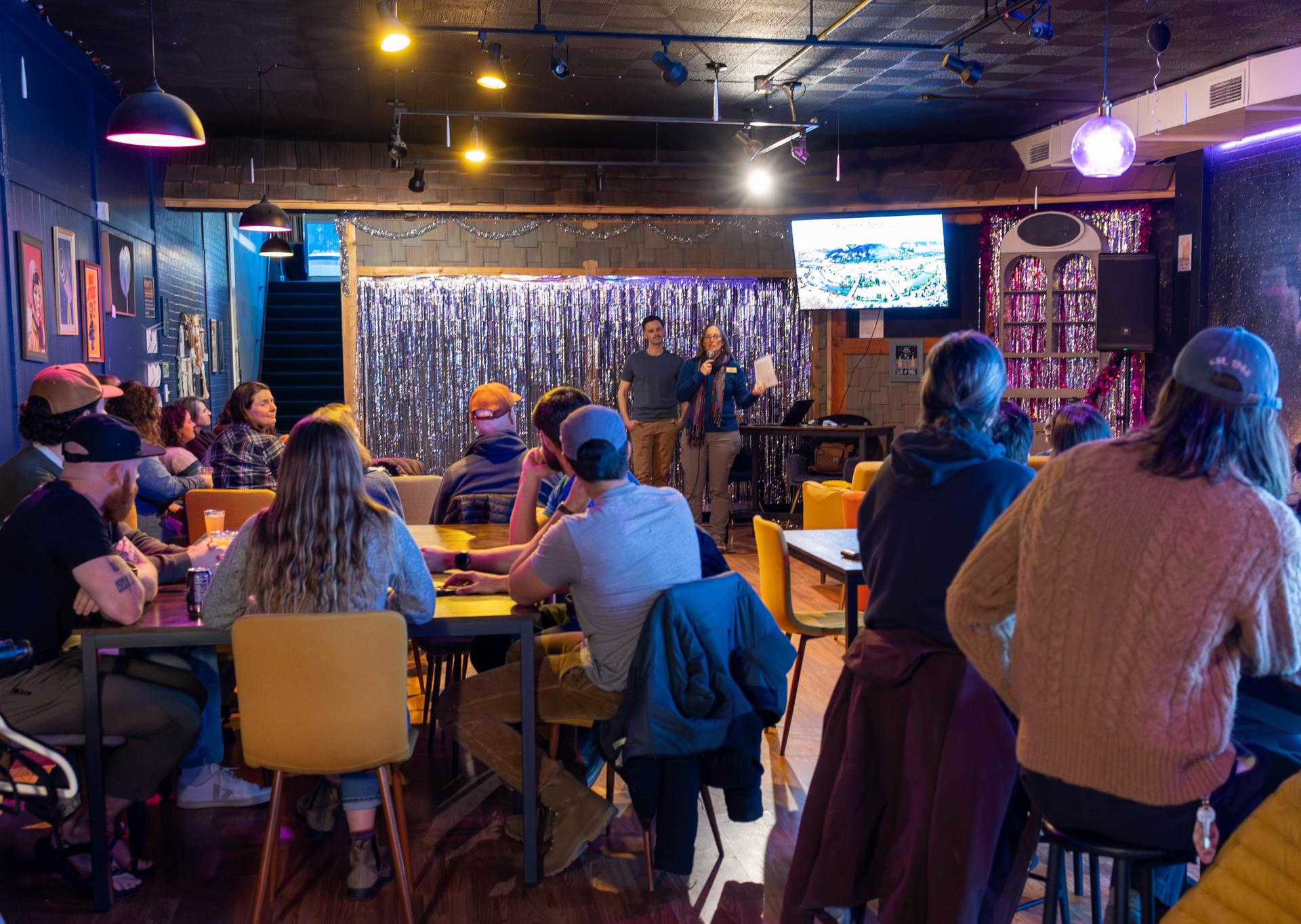 WRI Science on Tap at Ground Control in Wenatchee, WA.