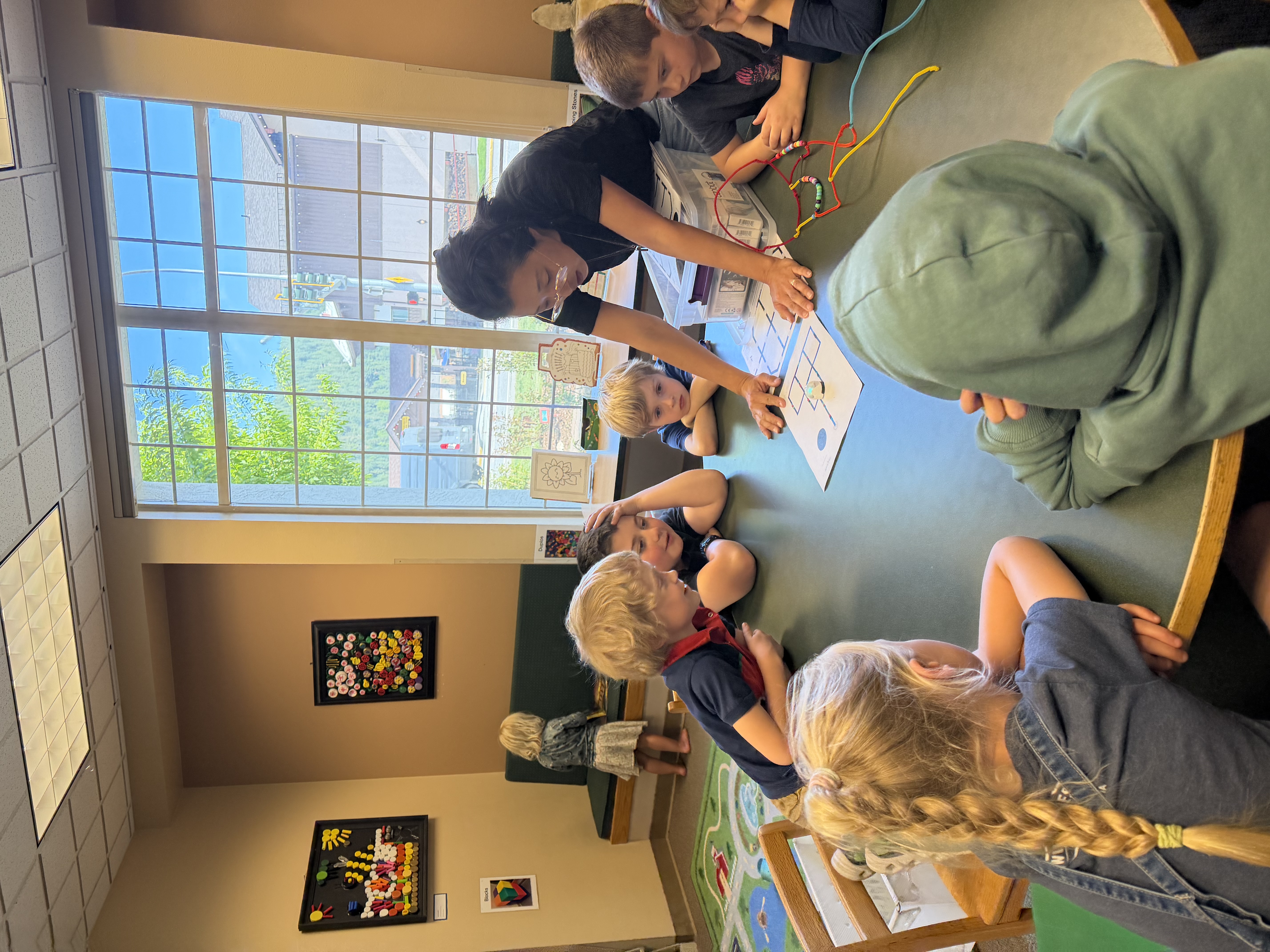 Kids from WRI After School Programs at the Leavenworth Public Livrary.