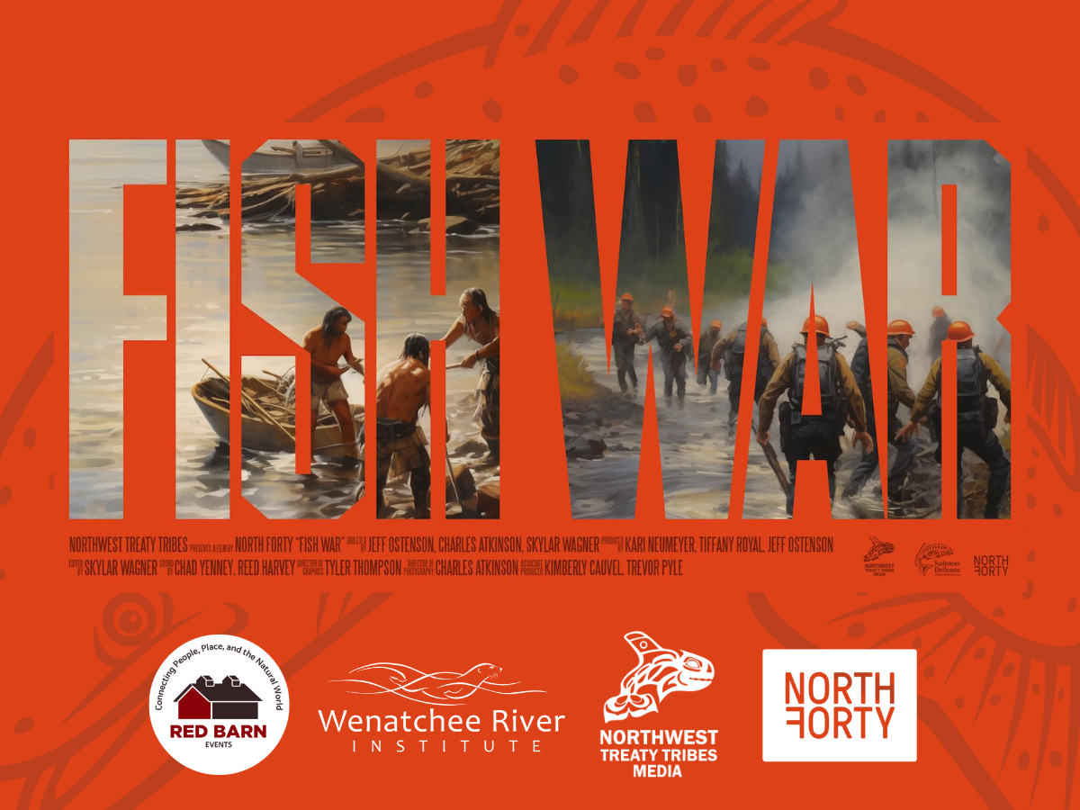 Image of Fish War film poster to promote the upcoming Red Barn Event.