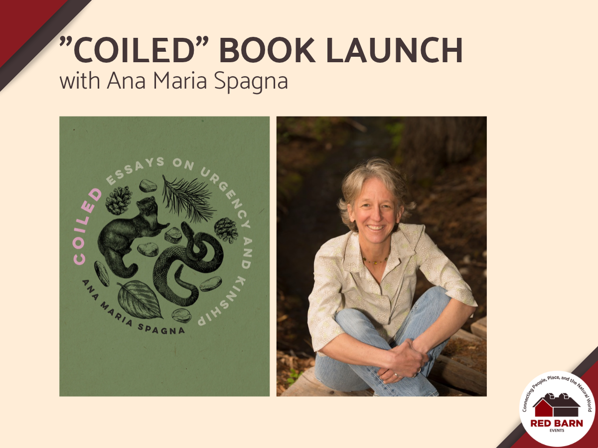 Graphic with Ana Maria Spagna author of the new book 