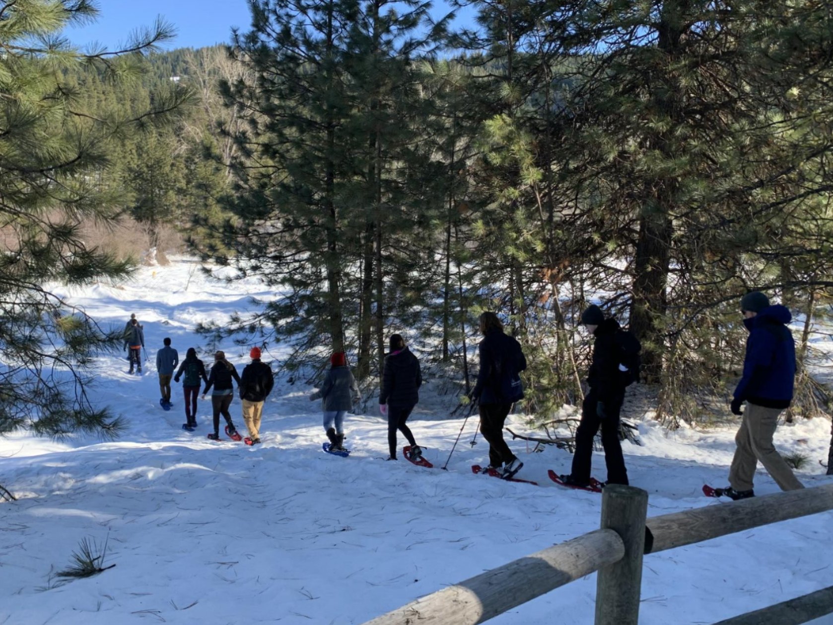 Last Weekend to Snowshoe!