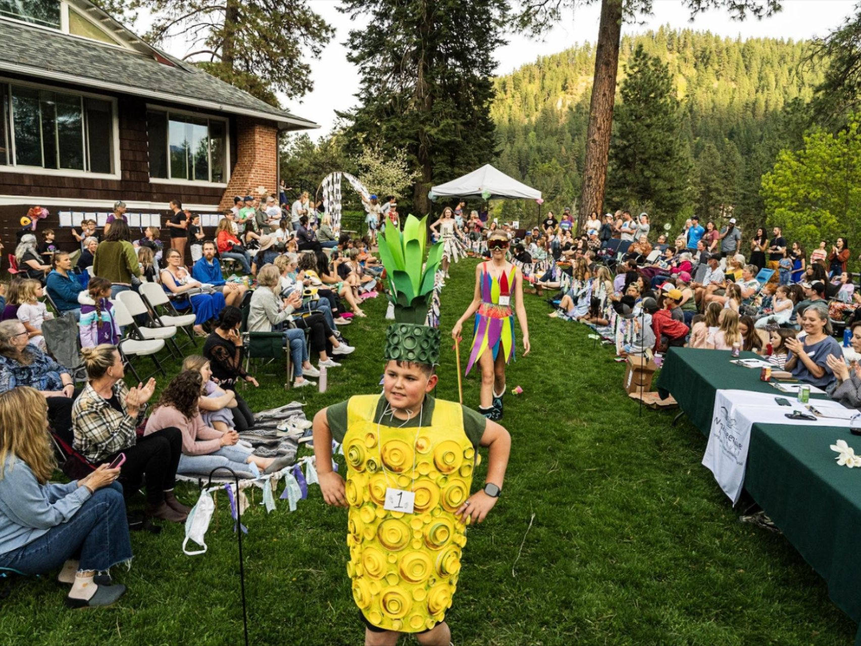 WRI's 2025 Trashion Show runway.