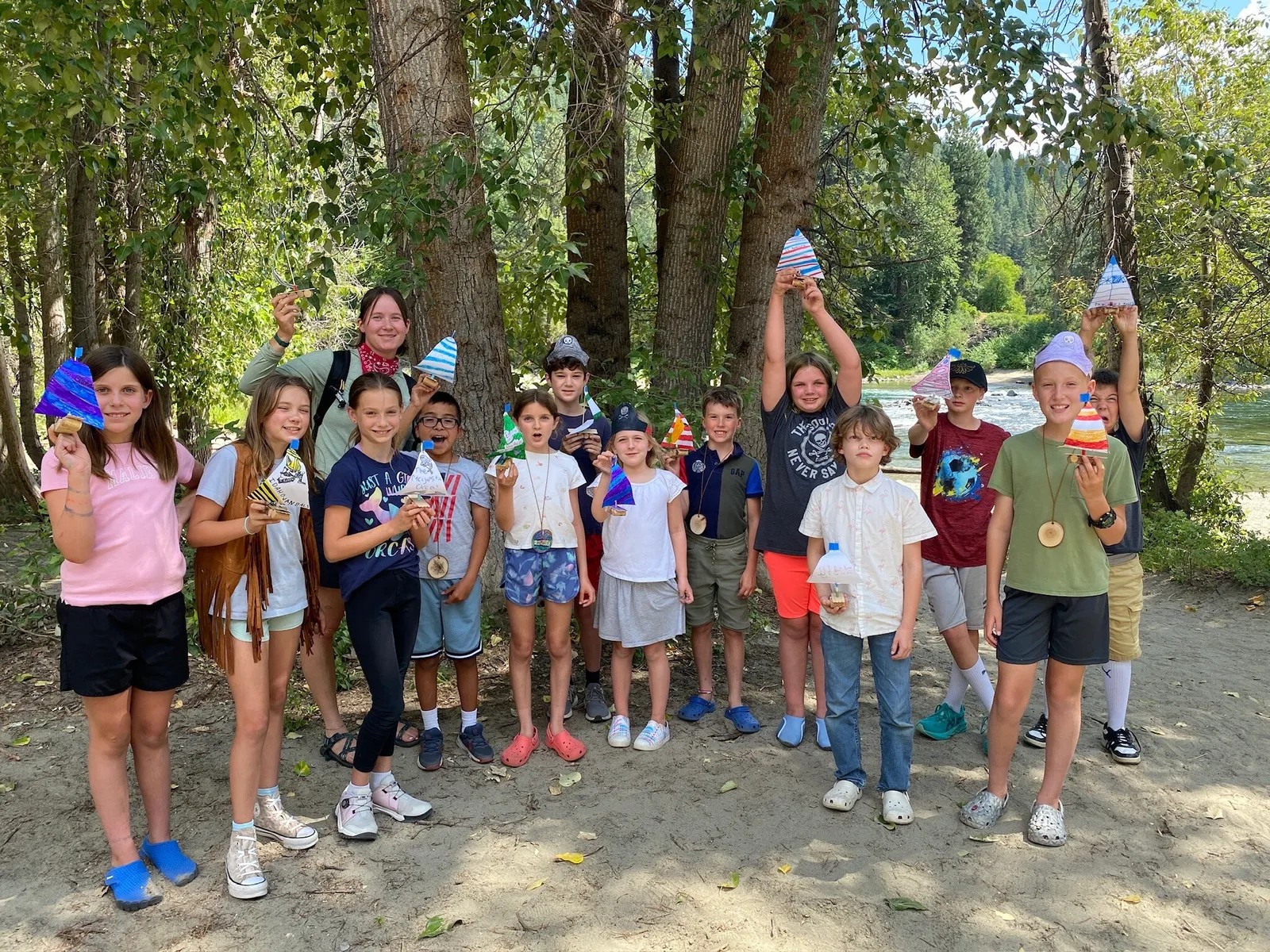 Image of past Kids in the Wild WRI Summer Camp