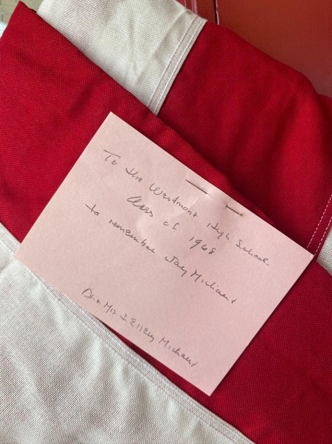 American flag, Class of 1968